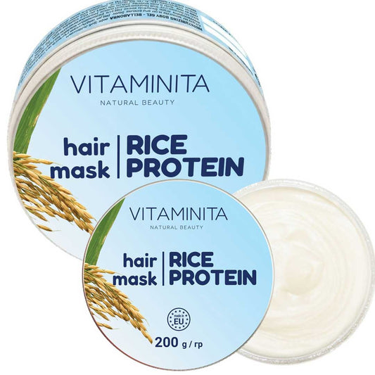 VITAMINITA Маска за Коса Оризов Протеин
