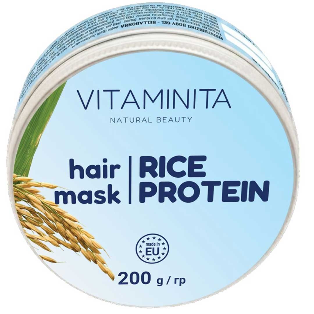 VITAMINITA Маска за Коса Оризов Протеин