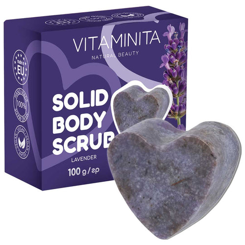 Твърд Скраб За Тяло Лавандула